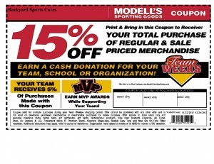 Modells Coupon